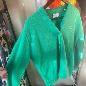Vintage Lacoste Cardigan